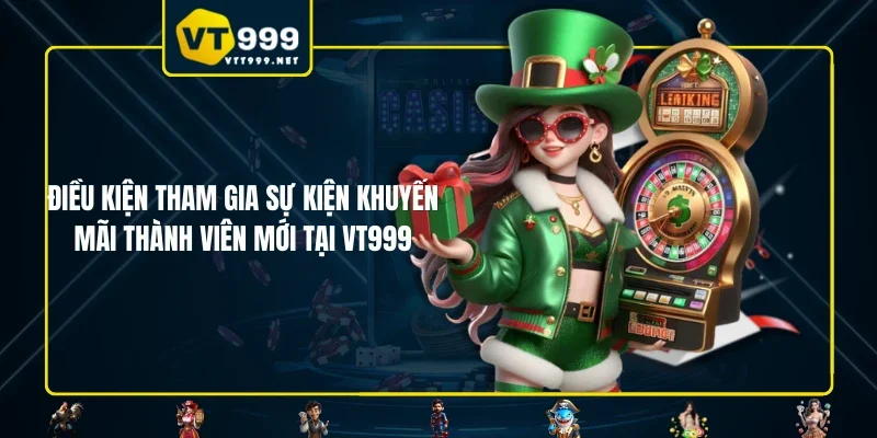 Điều kiện tham gia sự kiện khuyến mãi thành viên mới tại VT999